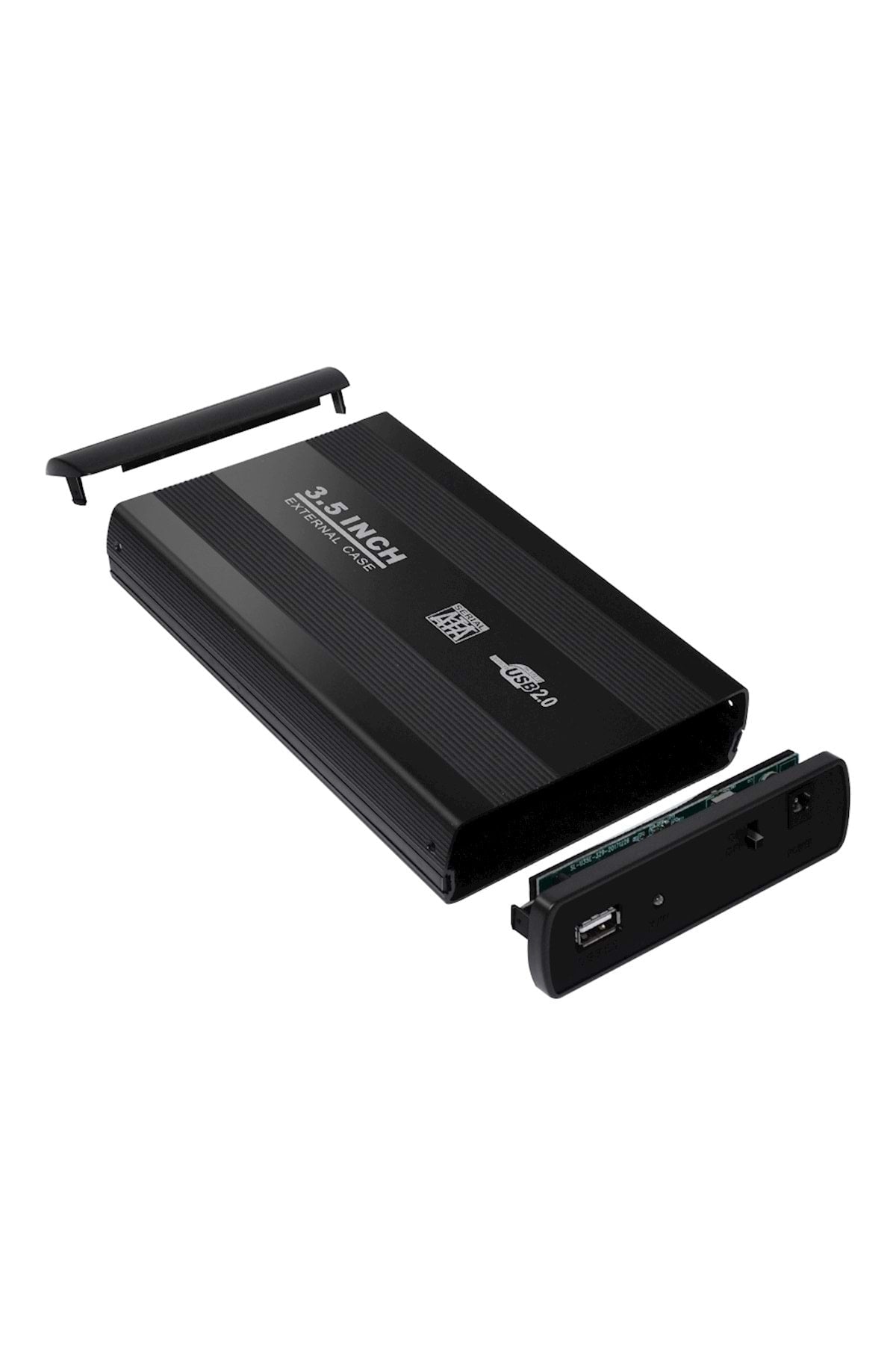 TriLine 3.5" Sata Ssd Usb 2.0 Alüminyum Harici Harddisk Kutusu