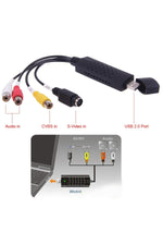 TriLine Usb Easycap 4 Kanal Capture Kayıt Kartı - Görsel 3