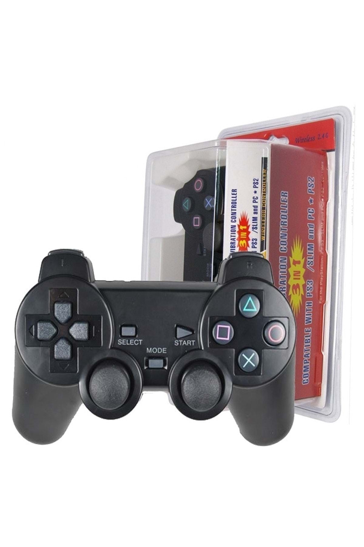 TriLine Kablosuz Oyun Kolu Pc-ps2-ps3 Game Pad Titreşimli