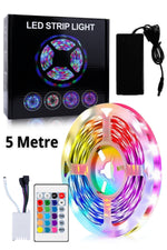 TriLine Tv Arkası 3 Metre Rgb Led Şerit Işık- 16 Renk, Uzaktan Kumandalı, Dimmer Ayarlı Silikonlu