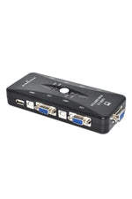 TriLine 4 Port Usb Kvm Switch 4pc Tek Monitör Kontrol