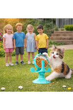 TriLine Akıllı Kedi Oyuncağı Mama Dağıtıcı Zeka Geliştirici İnteraktif Yavaş Besleme Özellikli - Görsel 7