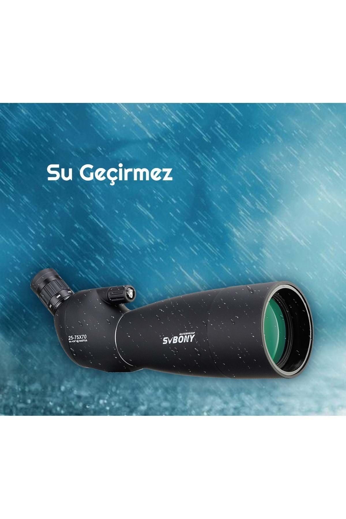 TriLine SVBONY SV28 75X Zoom Teleskop Monoküler Su Geçirmez Dürbün - Görsel 7