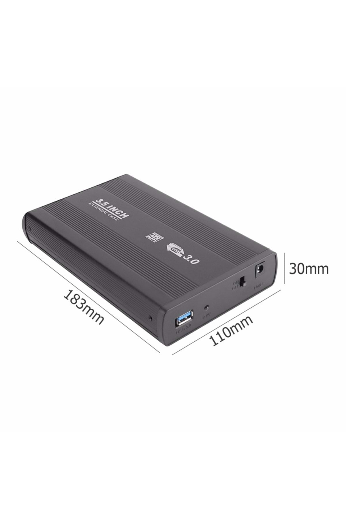TriLine 3.5" Sata Hdd Ssd Usb 3.0 Harici Harddisk Kutusu Alüminyum - Görsel 5