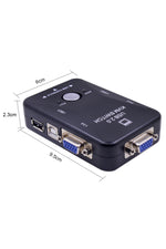 TriLine 2 Port Usb Kvm Switch 2pc Tek Monitör Kontrol - Görsel 5