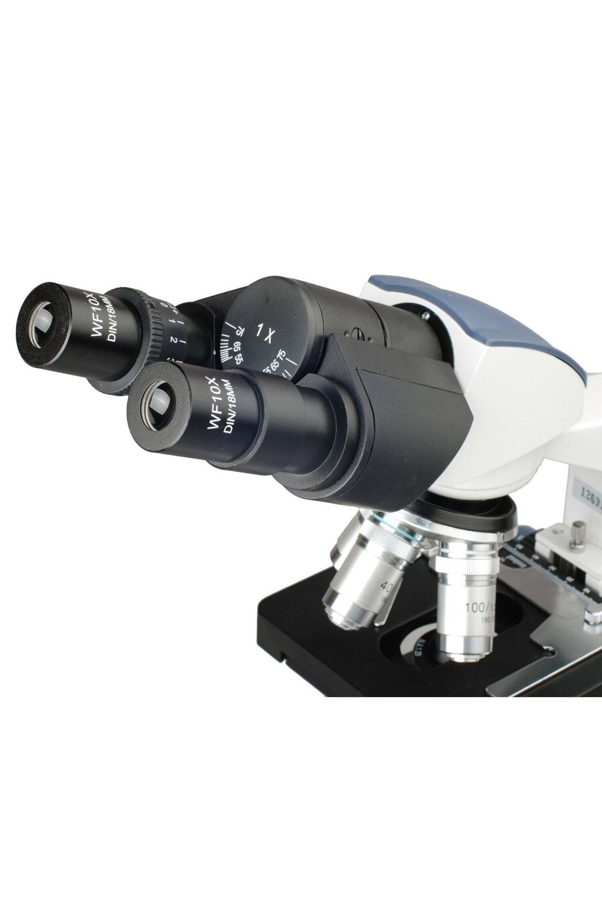 TriLine 2500x Binoküler Bileşik Biyolojik Laboratuvar Mikroskop - Görsel 5