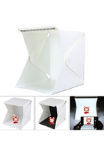 TriLine Mini Stüdyo Led Işıklı 40x40 Cm Taşıma Çantalı Ürün Fotoğraf Çekim Çadırı Pratik Katlanabilir - Görsel 4