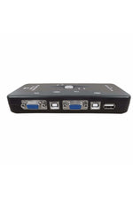TriLine 4 Port Usb Kvm Switch 4pc Tek Monitör Kontrol - Görsel 2