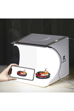 TriLine Puluz 2x20 Led Işıklı 6 Fonlu Fotoğraf Çekim Çadırı 20x20 Cm - Görsel 2