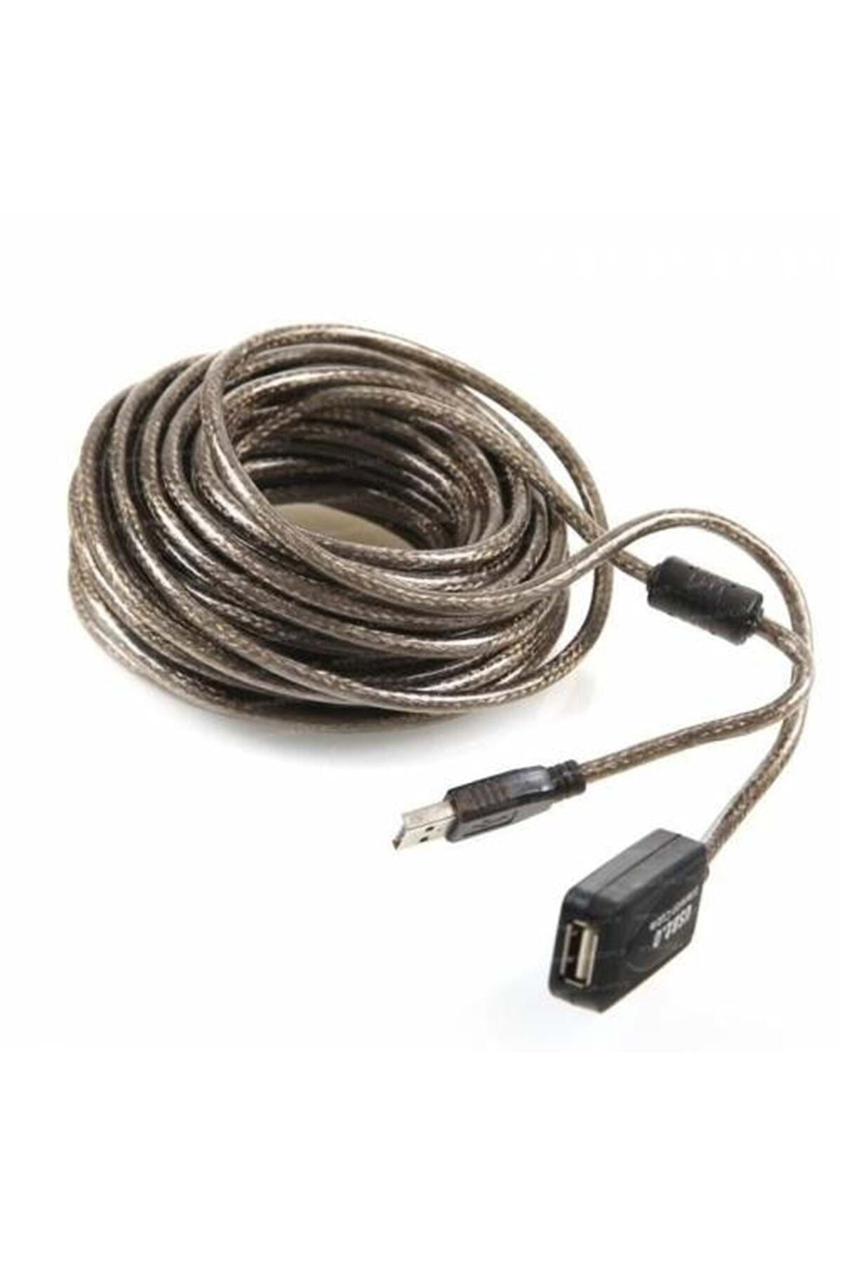 TriLine 15 Metre Usb2.0 Sinyal Güçlendirici Profesyonel Çipli Usb Extension Uzatma Kablosu - Görsel 2