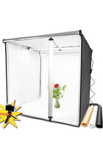 TriLine 80x80cm Profesyonel Stüdyo Led Işıklı Ürün Fotoğraf Çekim Çadırı - Görsel 3