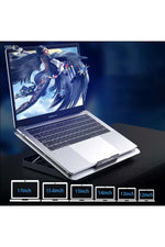 TriLine Icecoorel Alimünyum Hız Ayarlı Notebook Soğutucu Ergonomik Stand - Görsel 3
