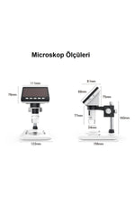 TriLine 1000x Dijital 1080p 4.3 Inç Lcd Ekranlı Usb Hd Mikroskop - Görsel 5