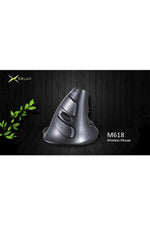 TriLine Delux M618gx Ergonomik Dikey 6 Tuşlu Kablosuz Optik Mouse - Görsel 5