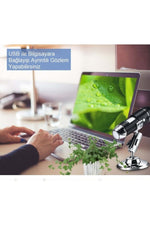 TriLine 1600x Zoom 2mp Usb Dijital Mikroskop 8 Ledli Kamera - Görsel 5