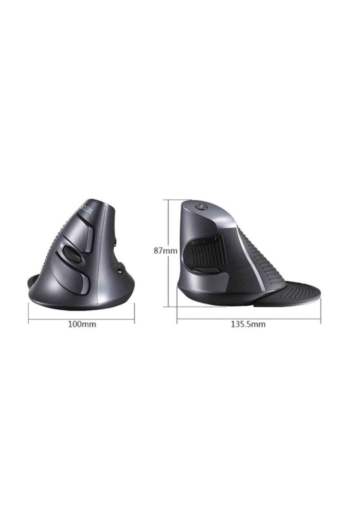 TriLine Delux M618gx Ergonomik Dikey 6 Tuşlu Kablosuz Optik Mouse - Görsel 6