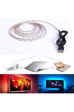 TriLine Tv Arkası 5 Metre Rgb Led Şerit Işık- 16 Renk, Uzaktan Kumandalı, Dimmer Ayarlı Silikonlu - Görsel 6