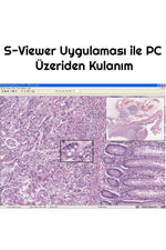 TriLine 2000x Zoom Biyolojik Hd Dijital Monoküler Mikroskop Kiti - Görsel 7