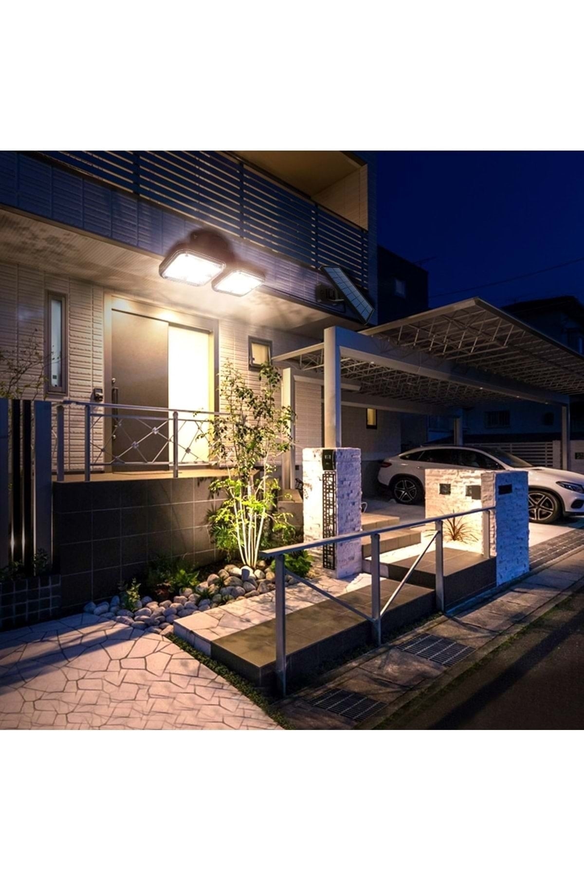 TriLine Güneş Enerjili Aydınlatma Solar Lamba 20w 120 Led - Görsel 8