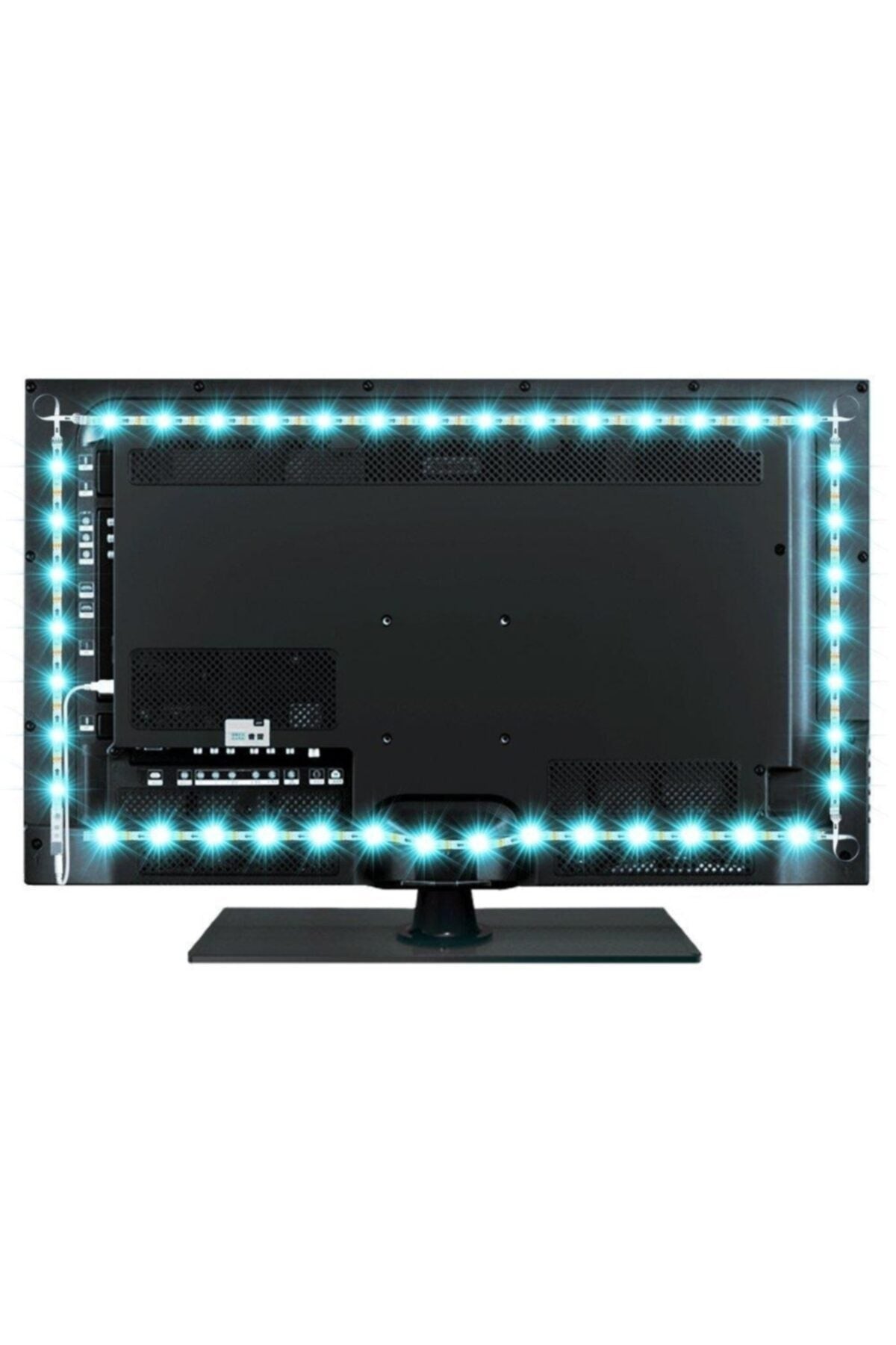 TriLine Tv Arkası 5 Metre Rgb Led Şerit Işık- 16 Renk, Uzaktan Kumandalı, Dimmer Ayarlı Silikonlu - Görsel 8